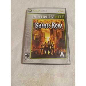 Saints Row Xbox 360 Platinum Hits Complete Video Game Mature 17+‎
